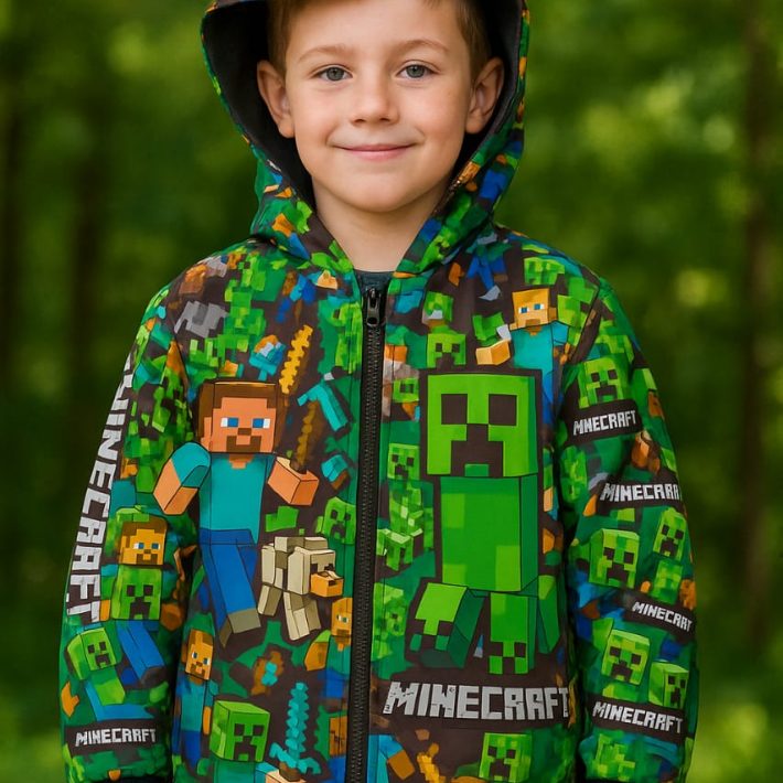 Chaqueta Impermeable Minecraf