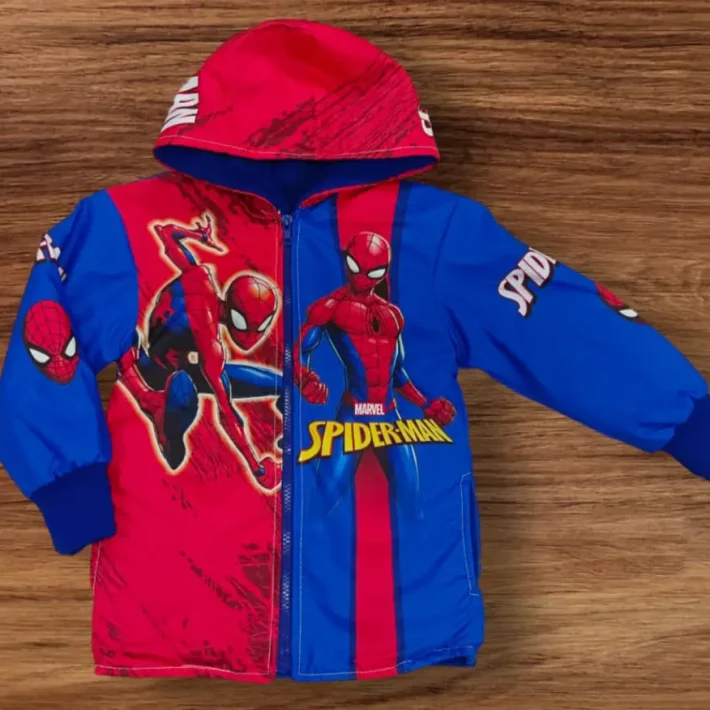 Chaqueta Impermeable del Hombre Araña