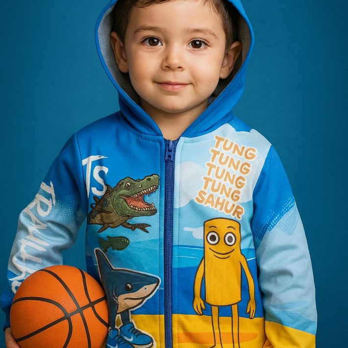 Chaqueta Impermeable Tralalero Tralala