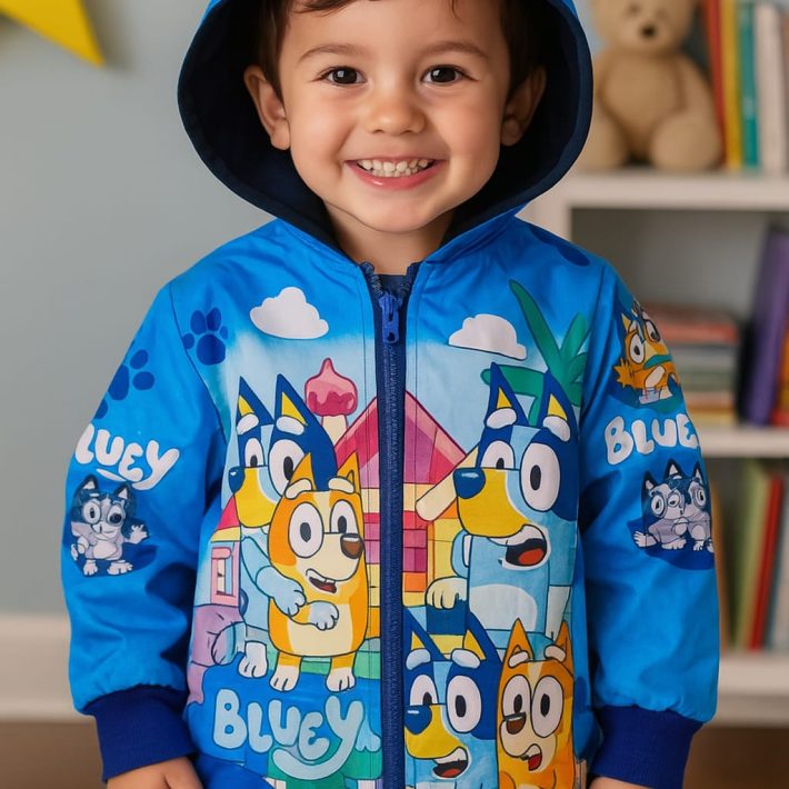 CHAQUETA IMPERMEABLE BLUEY  ( NIÑO )