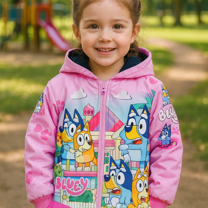 CHAQUETA IMPERMEABLE BLUEY NIÑA 2